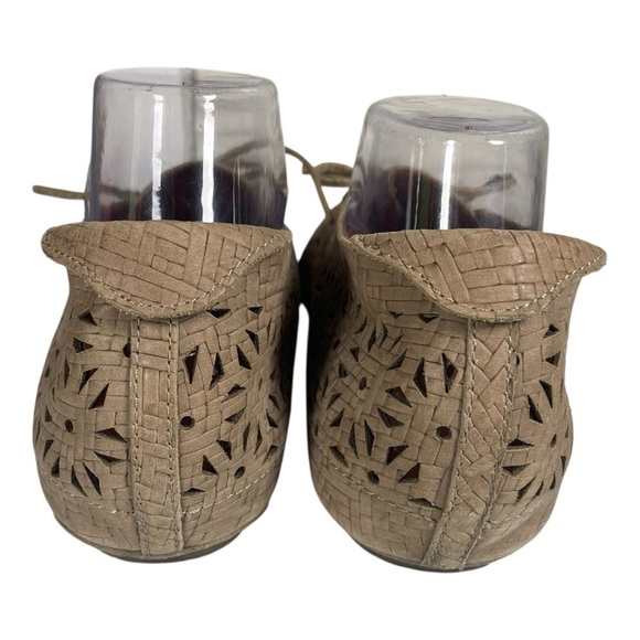 Gentle Souls Women’s Sol Zest Tan Leather Cutout Lace Oxfords Size-11m - Picture 6 of 9